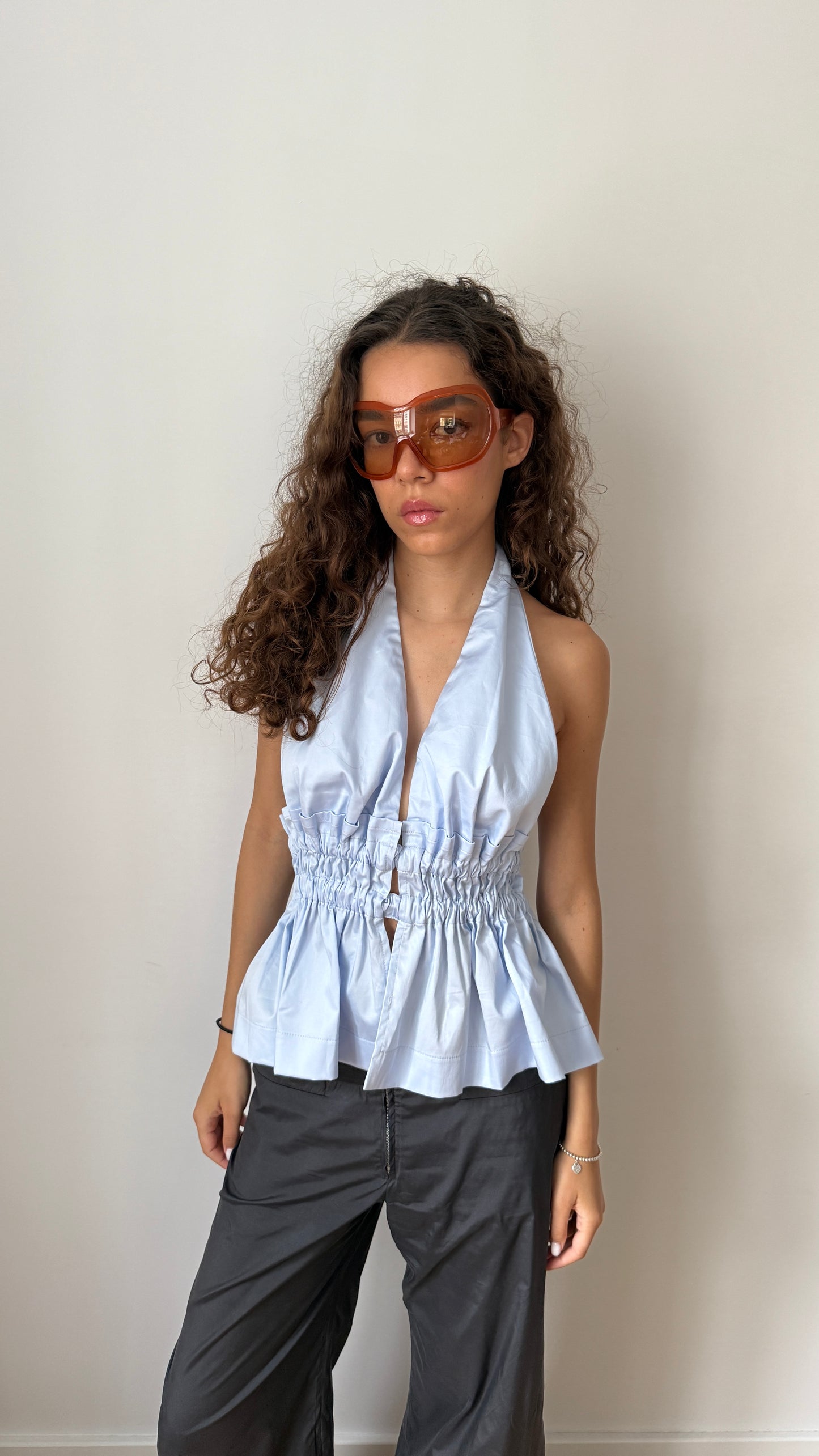 Top Astrid Baby Blue