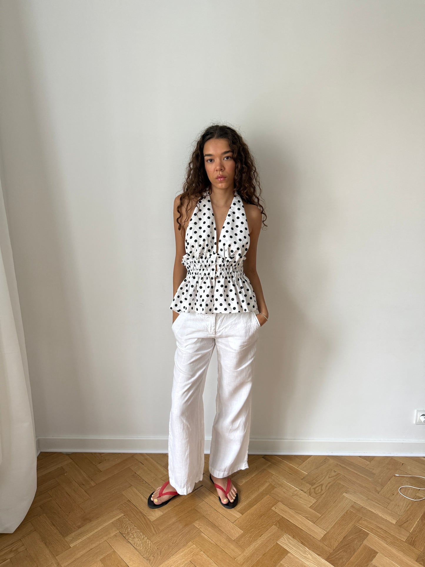 Top Astrid Polka Dots