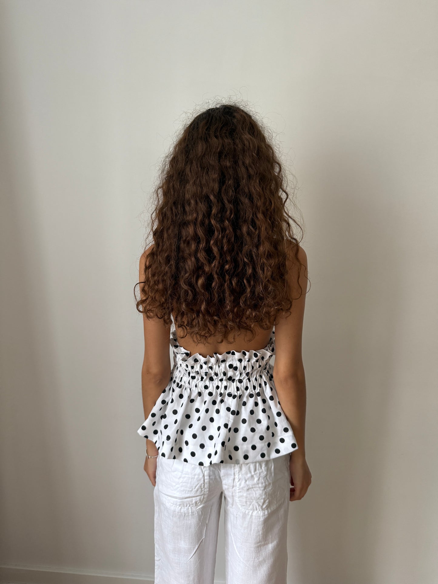 Top Astrid Polka Dots