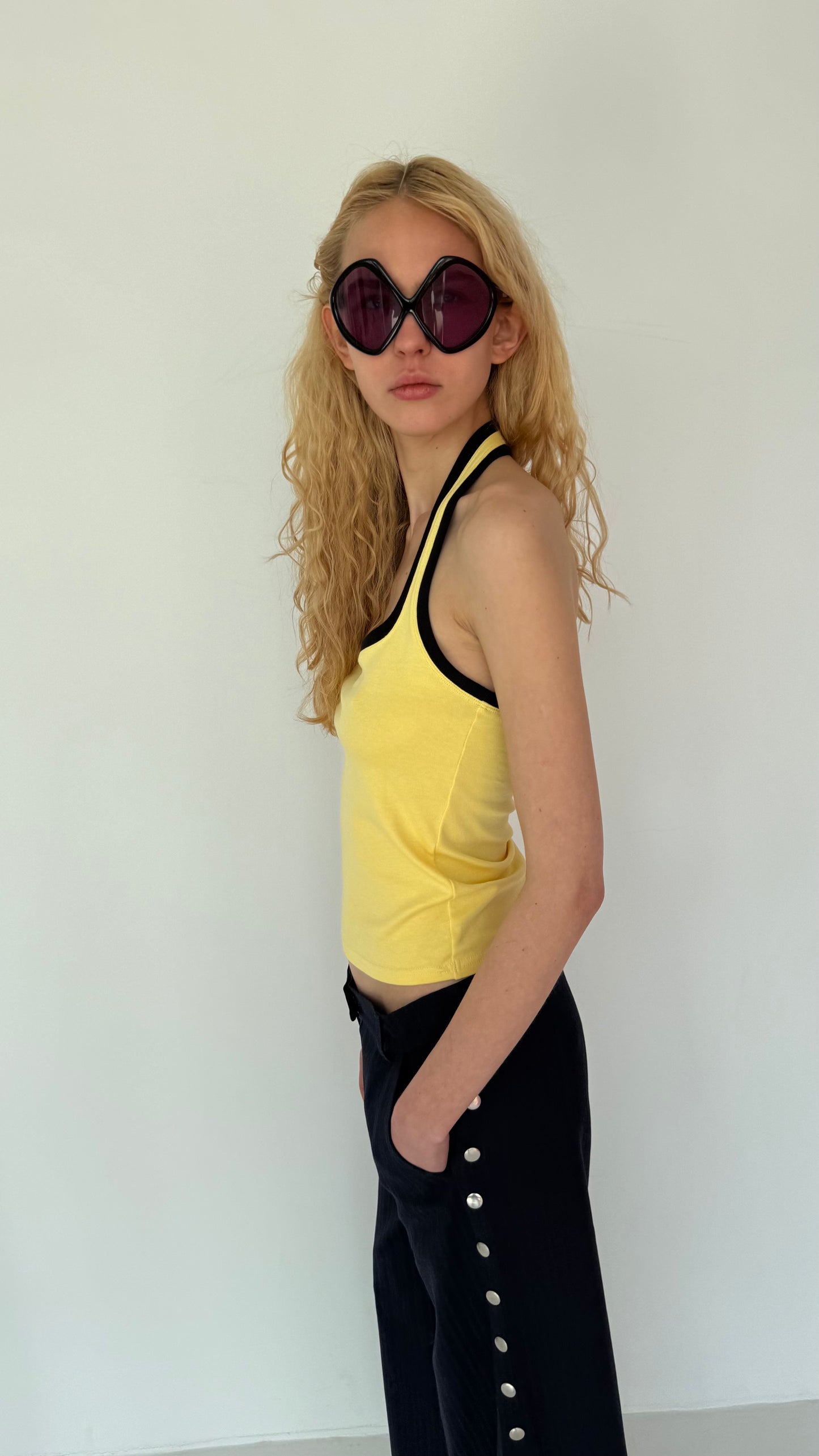 Top Halter yellow