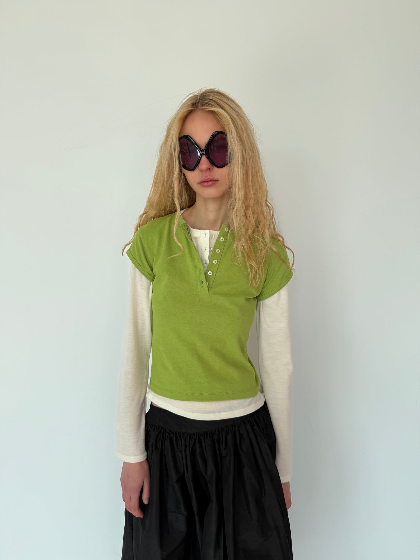Tshirt Jade green