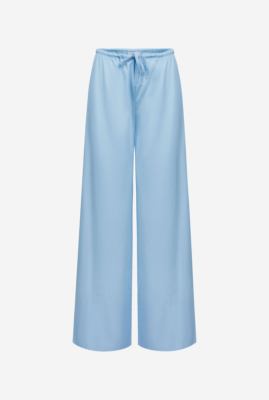 WIDE BLUE TROUSERS