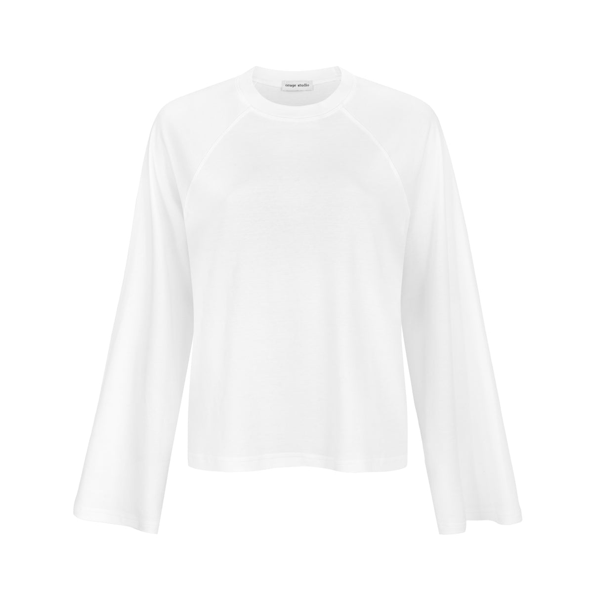 Oversize Raglan Longsleeve white