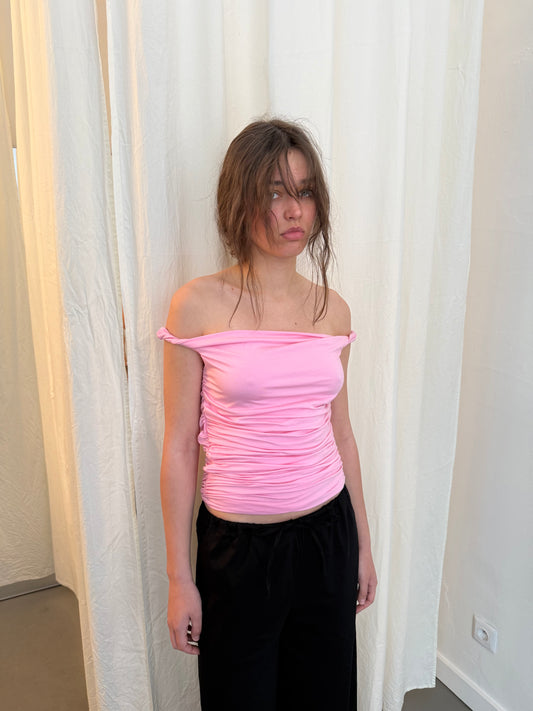 Top Lou pink