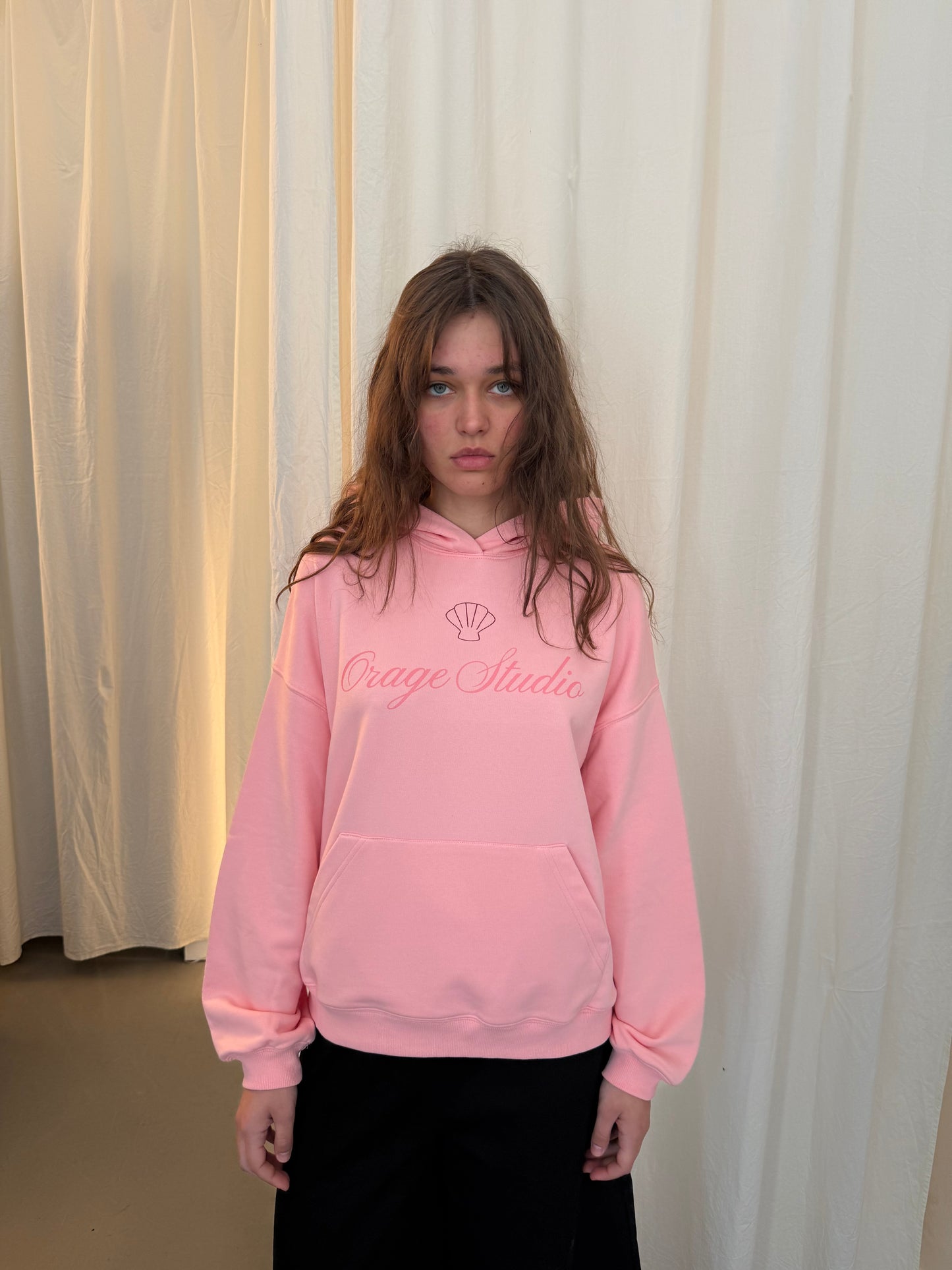 Mermaid hoodie pink