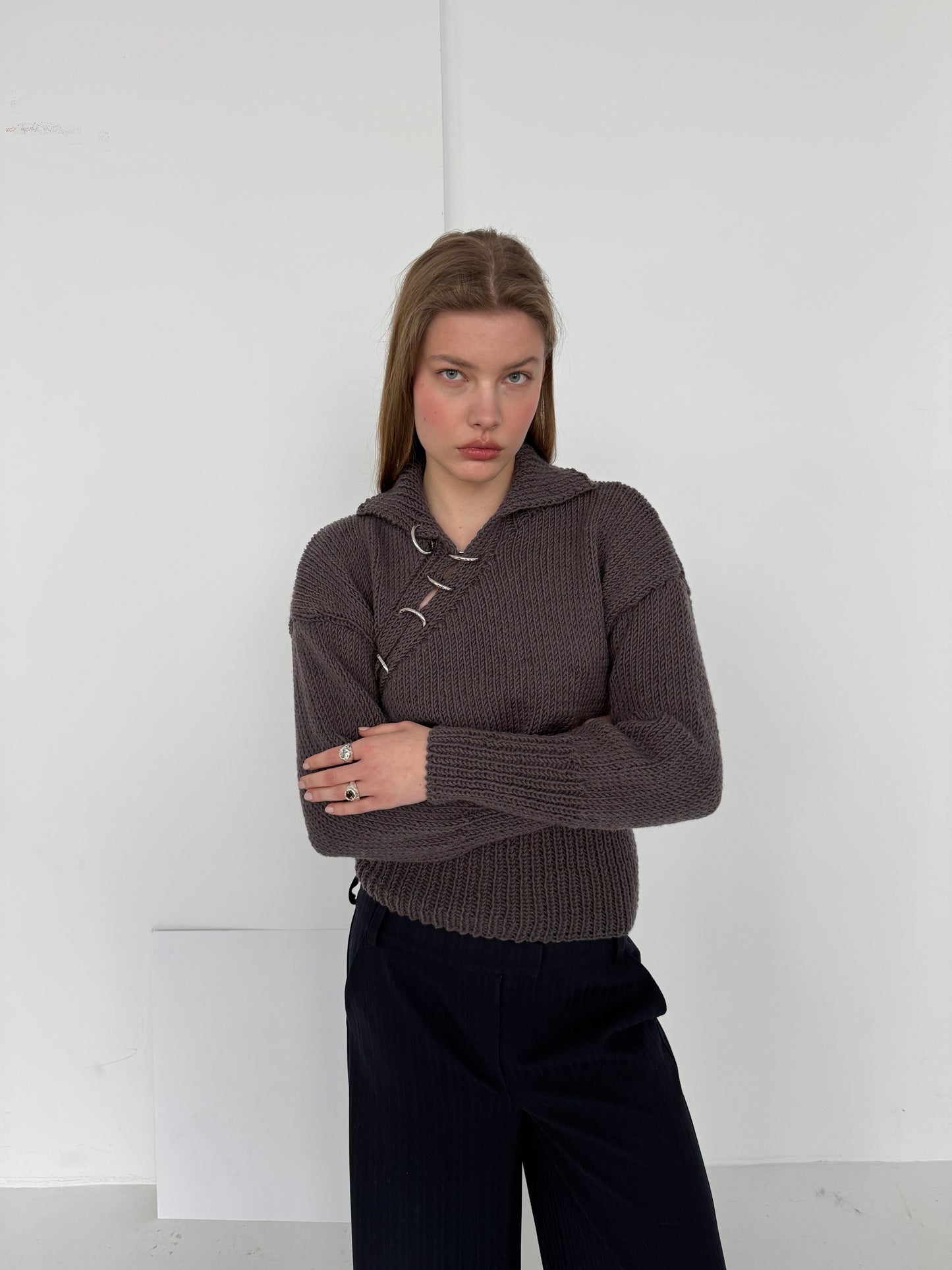 Sweter Lana Cold Brown