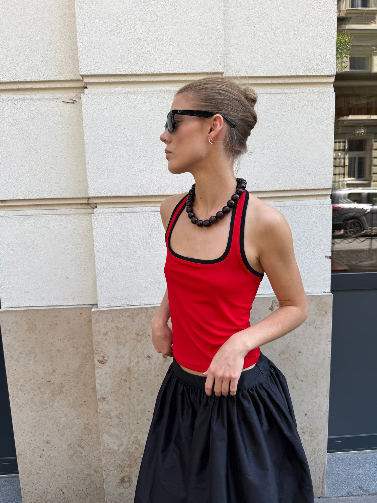Top Halter red