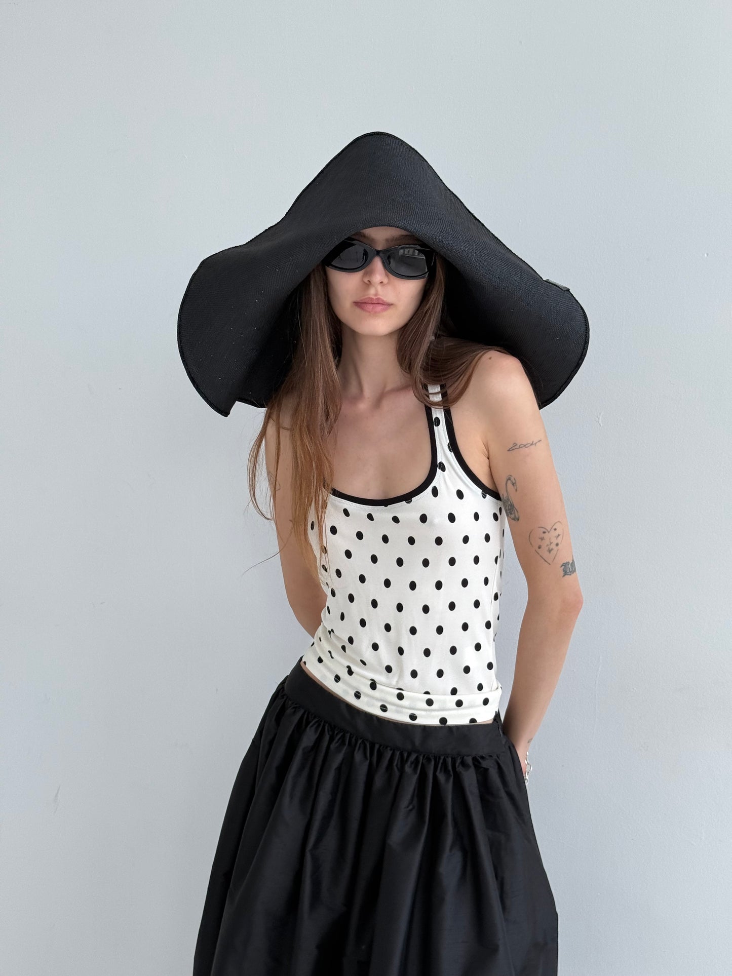 Top Halter polka dots