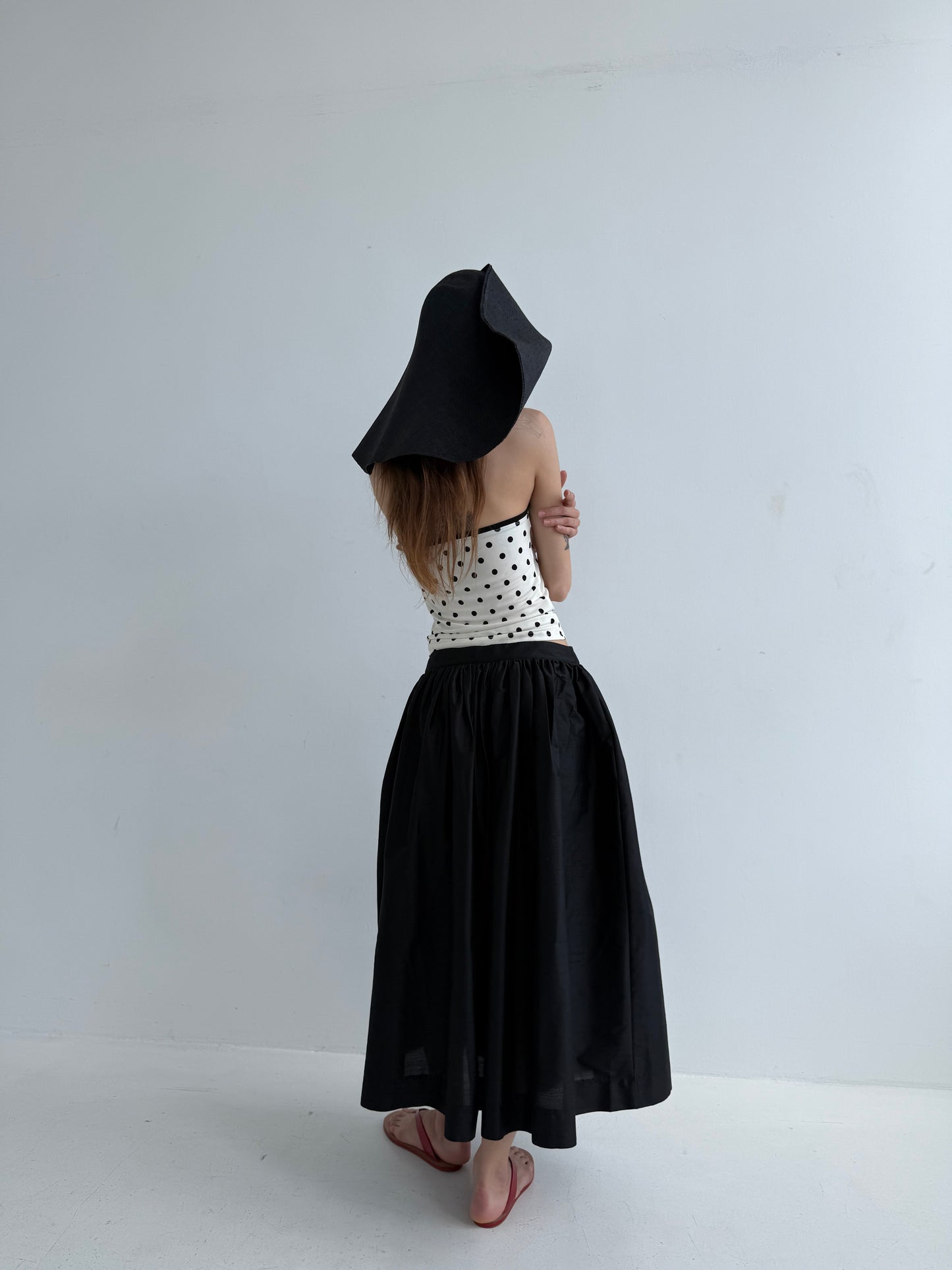Top Halter polka dots