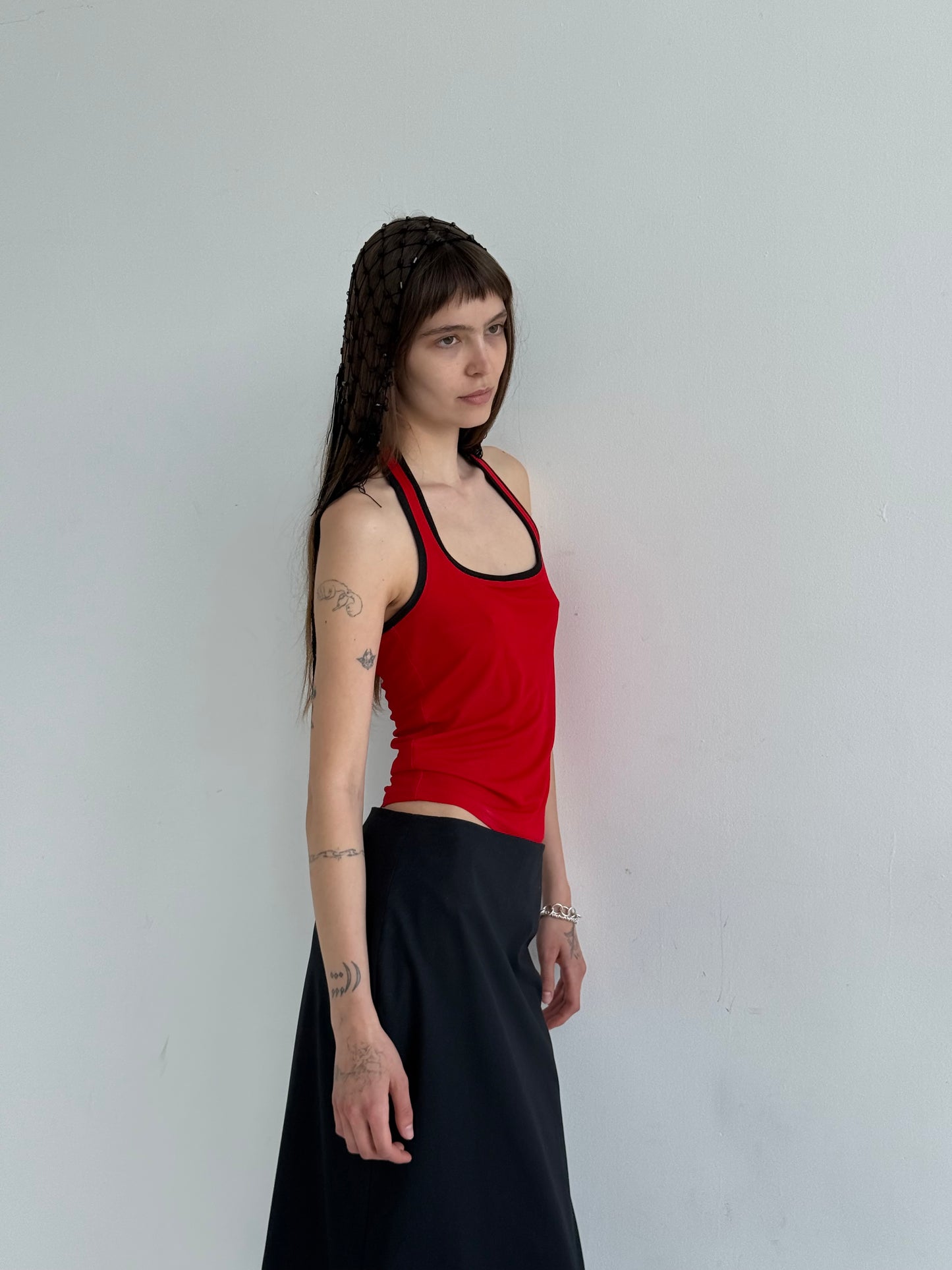 Top Halter red