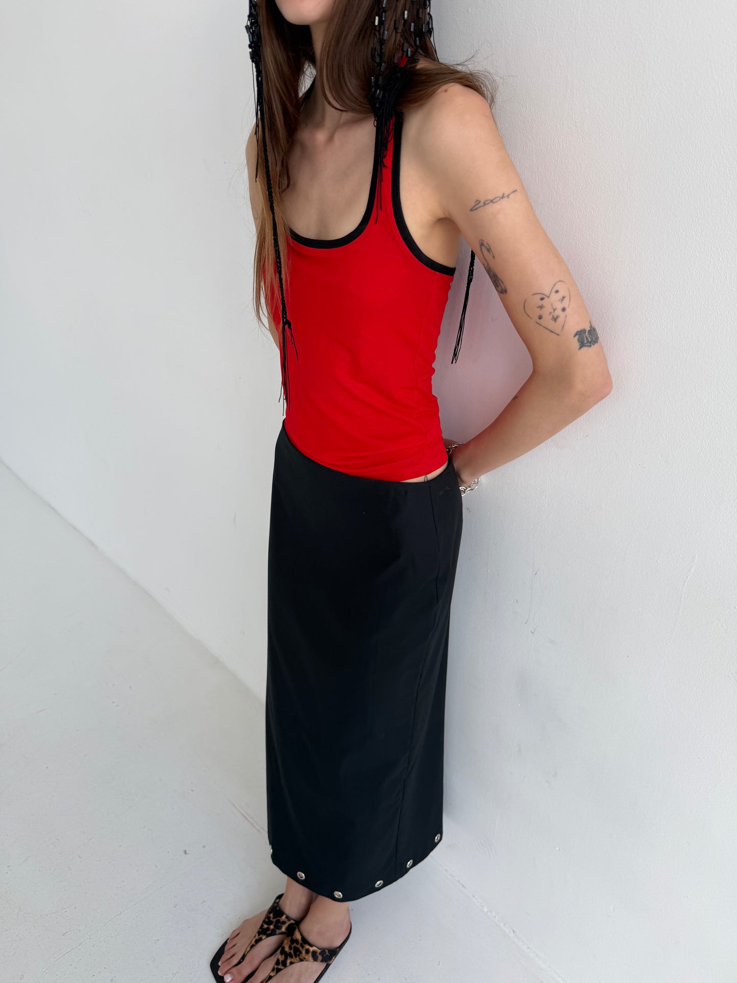 Top Halter red