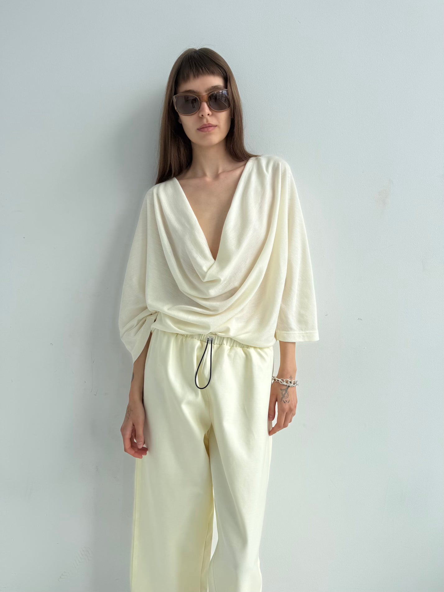 Merino Bluzka Lucia cream