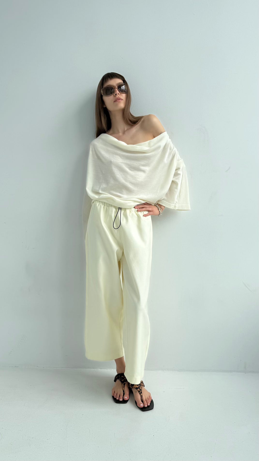 Merino Bluzka Lucia cream