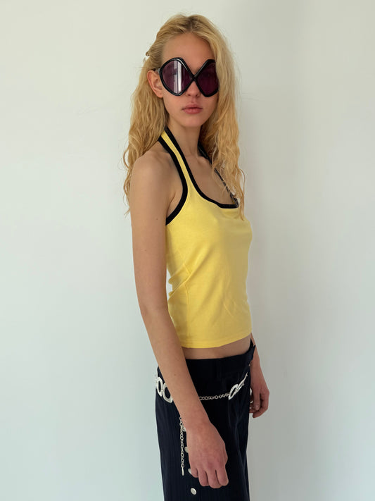 Top Halter yellow