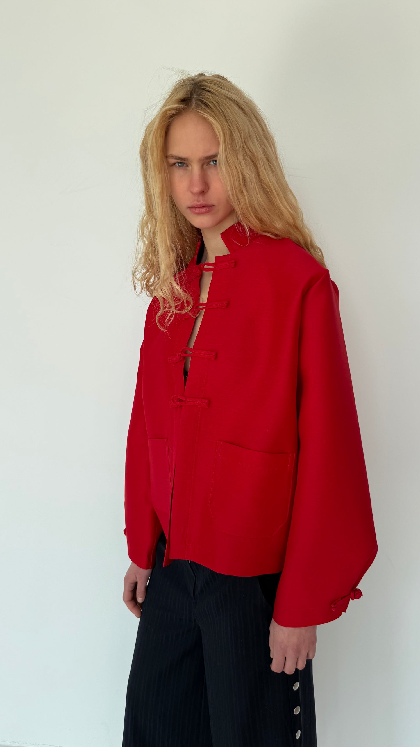 Yuki Blazer Red