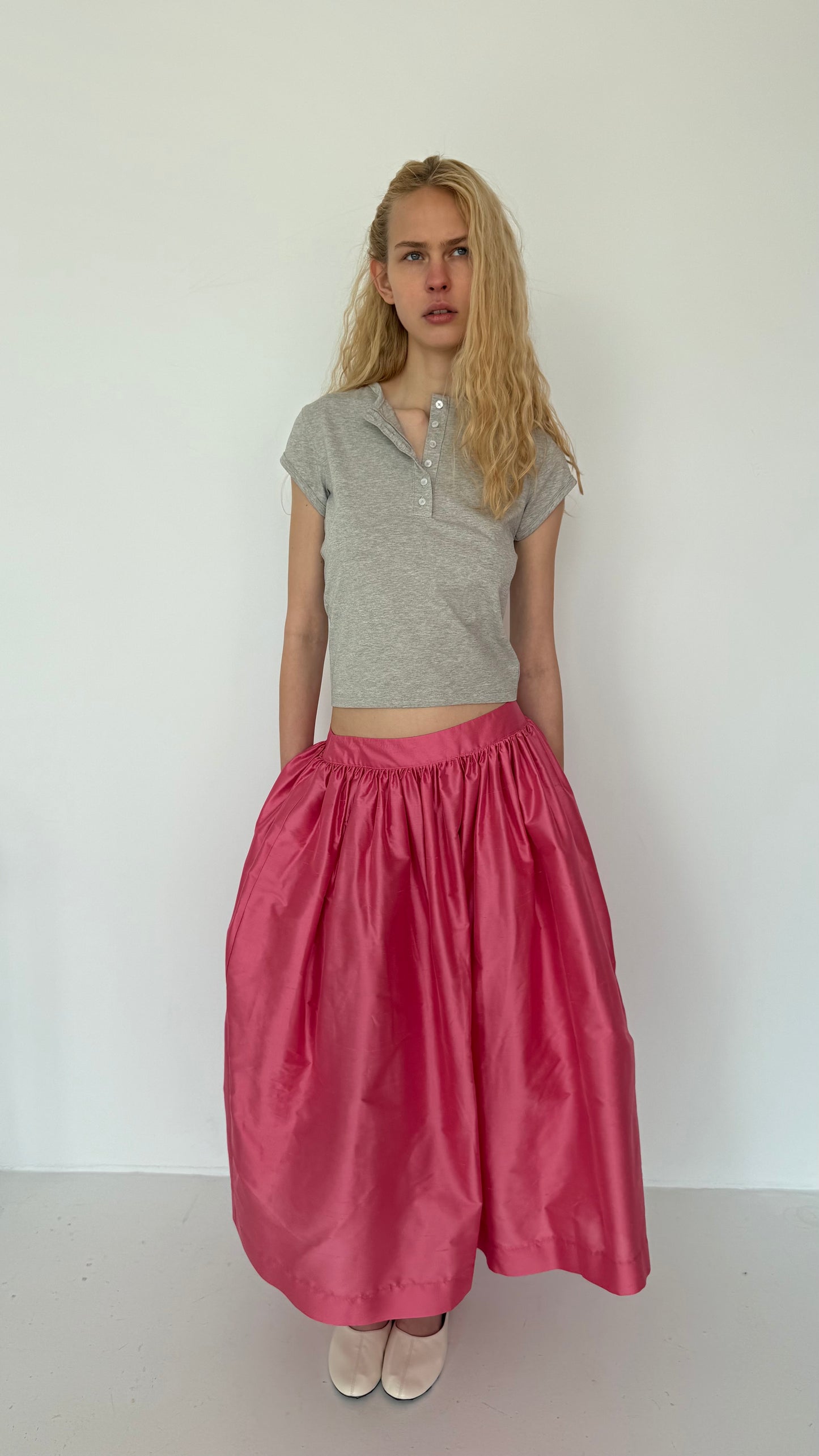 Tshirt Jade light grey