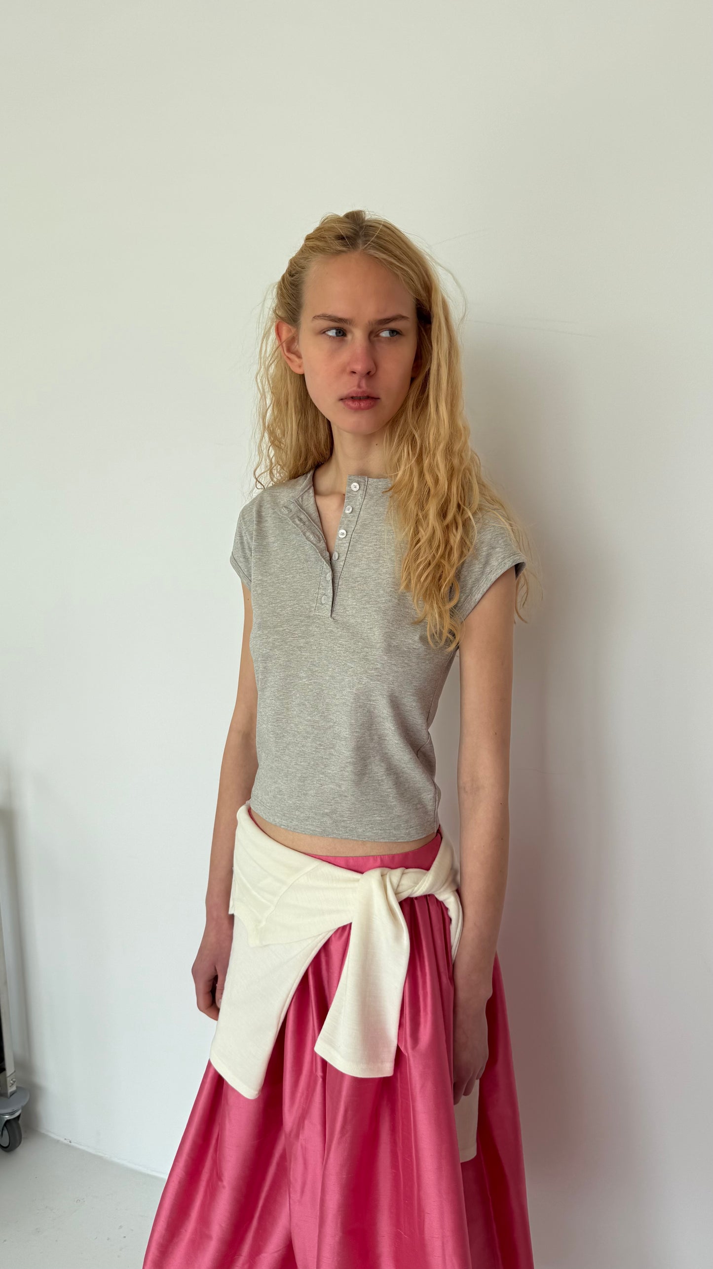 Tshirt Jade light grey
