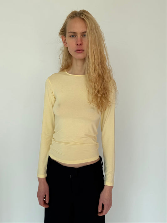 Longsleeve Basic Butter