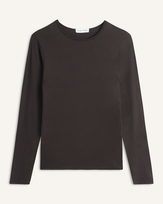 Longlseeve Basic Brown