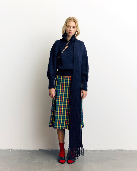 Sweter + szalik Lana Navy